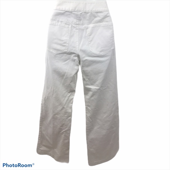 Resort Victoria Secret London Jeans Sz 8 White Chino Stretch Christie Classic C… - Picture 2 of 9